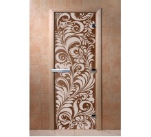 Дверь Бронза 80х180 DoorWood "Хохлома"