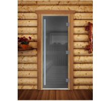 Дверь Графит "Престиж" 70х200 DoorWood левая